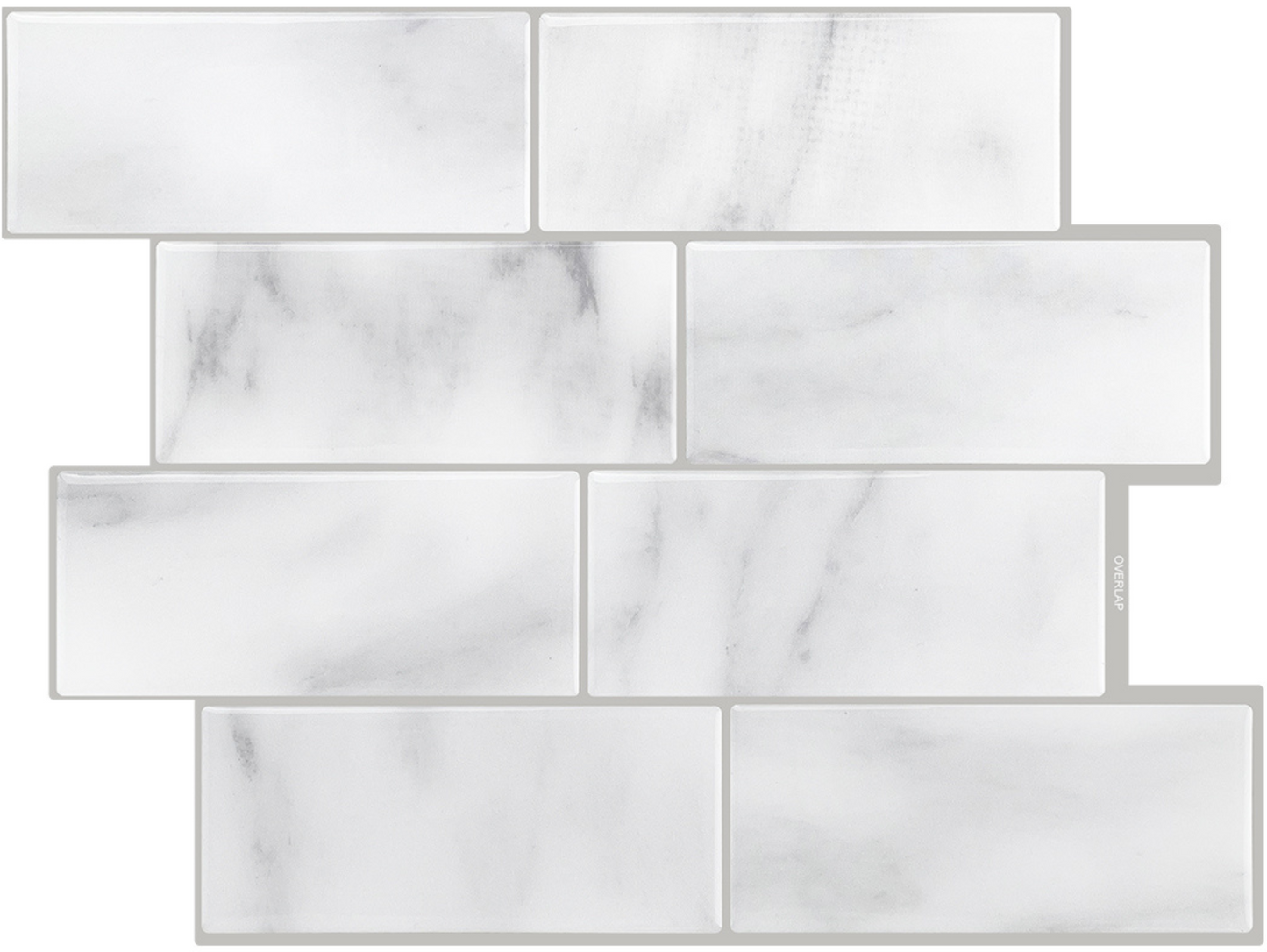 Klebefliesen-Muster - Marble Madrid
