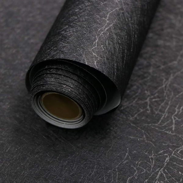Selbstklebende Tapete - Black Frost - 60 cm x 10 m