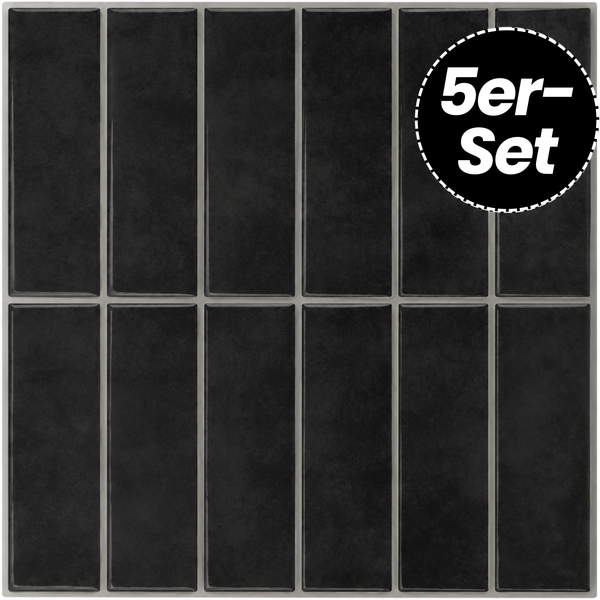 Klebefliesen – Seattle Smoke - 30,5 x 30,5 cm - 5er-Set