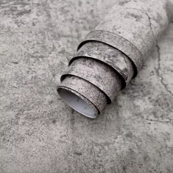 Selbstklebende Tapete - Light Concrete - 60 cm x 10 m