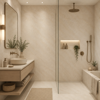 Selbstklebende Tapete Badezimmer