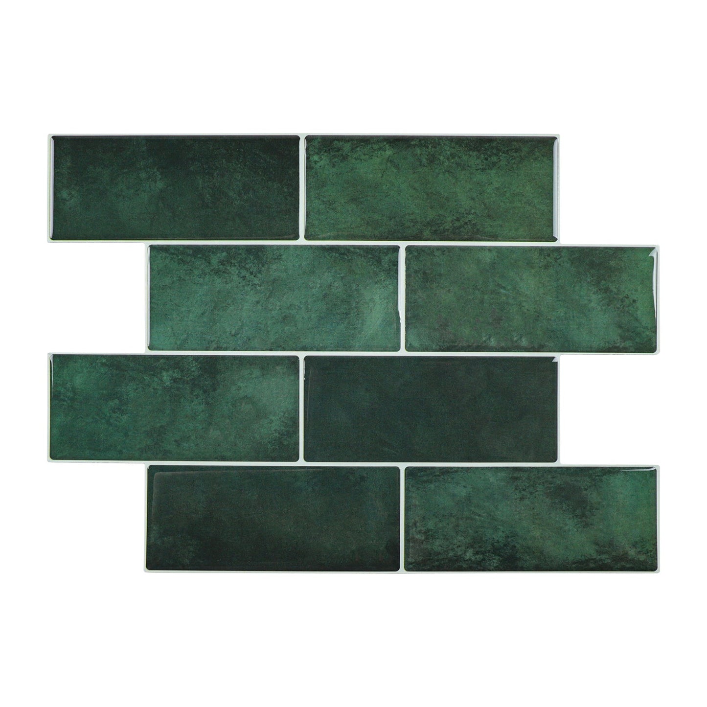 Klebefliesen-Muster -  Olive Green