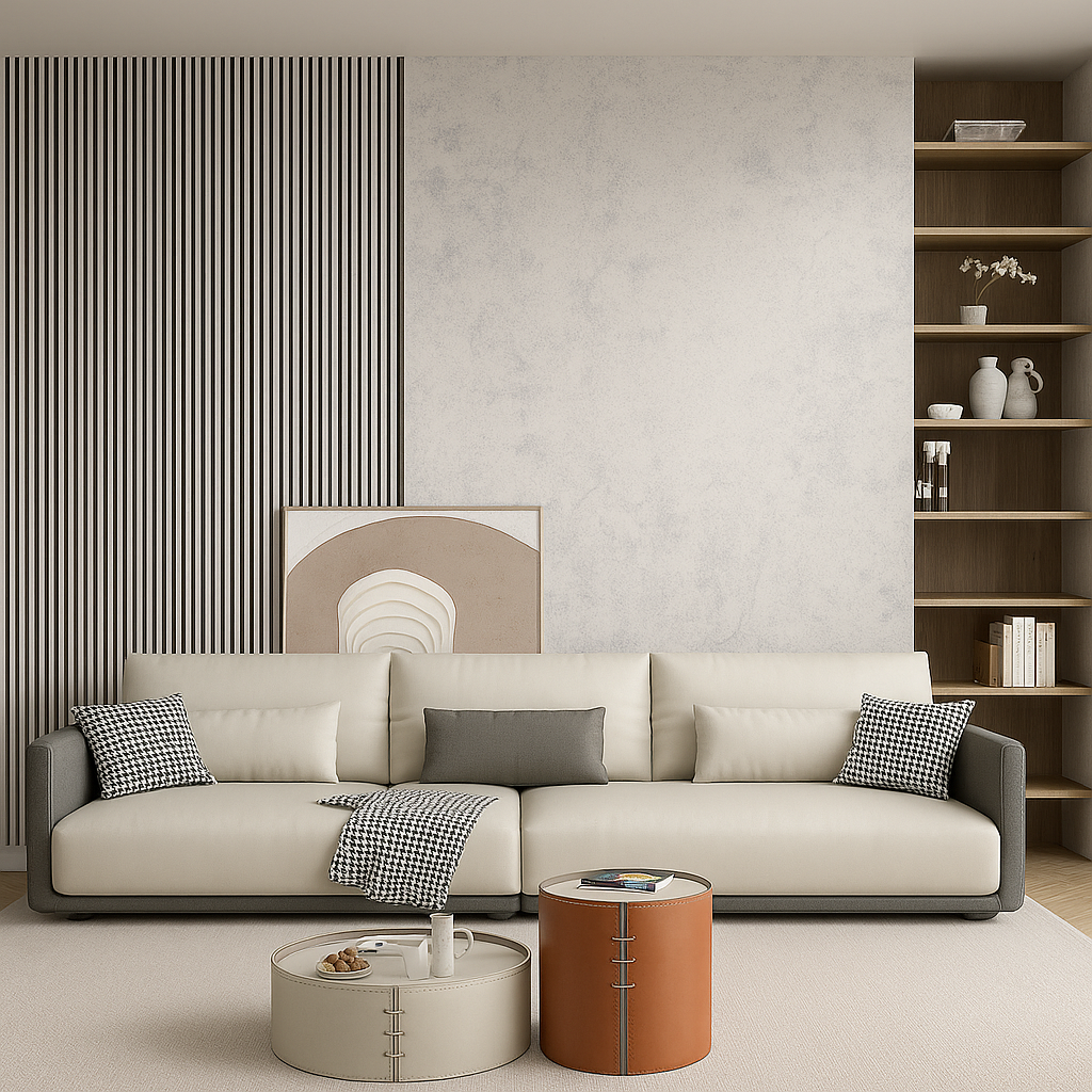 Selbstklebende Tapete - Soft Concrete - 60 cm x 10 m - Bild 5