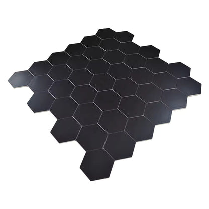 Selbstklebende Fliesen - Hexagon Black -  29,2 x 28,8 cm - Bild 4