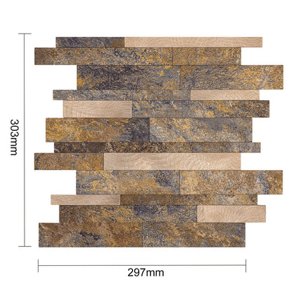 Selbstklebende Fliesen - Rectangle Copper - 29,1 x 28,6 cm - Bild 3