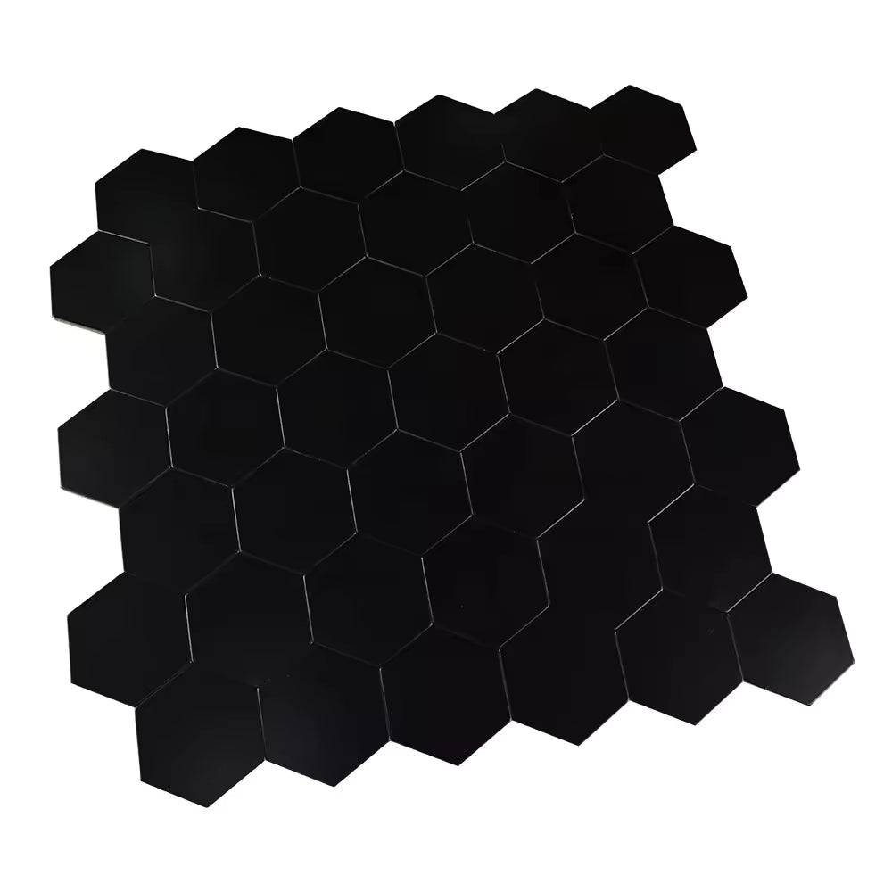 Selbstklebende Fliesen - Hexagon Black -  29,2 x 28,8 cm - Bild 5