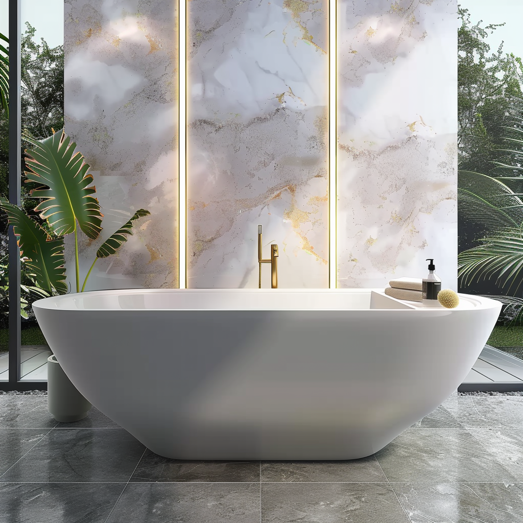 Selbstklebende Tapete - Athene Marmer - 60 cm x 10 m - Bild 3