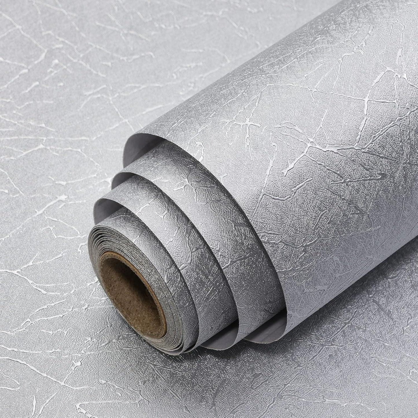 Selbstklebende Tapete - Grey Frost - 60 cm x 10 m