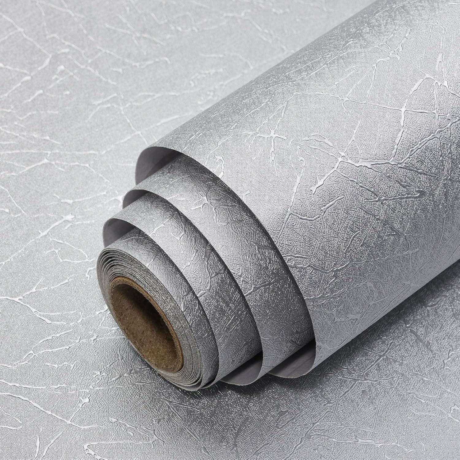 Muster Selbstklebende Tapete Grey Frost