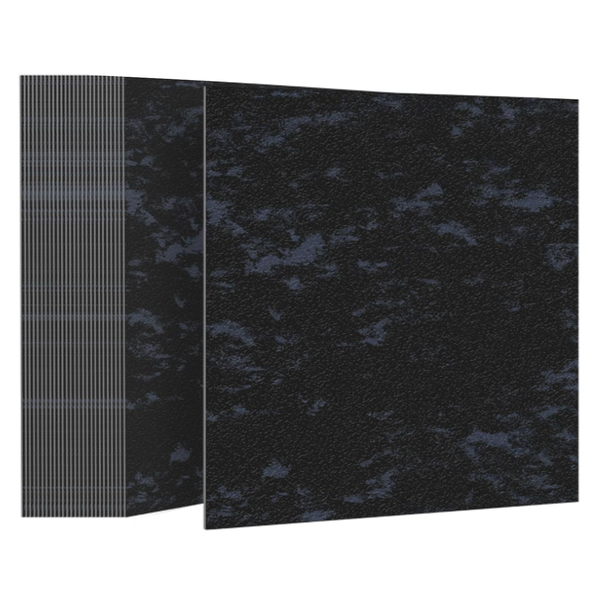Selbstklebende Bodenfliesen - Midnight Stone - 30,5 x 30,5 cm