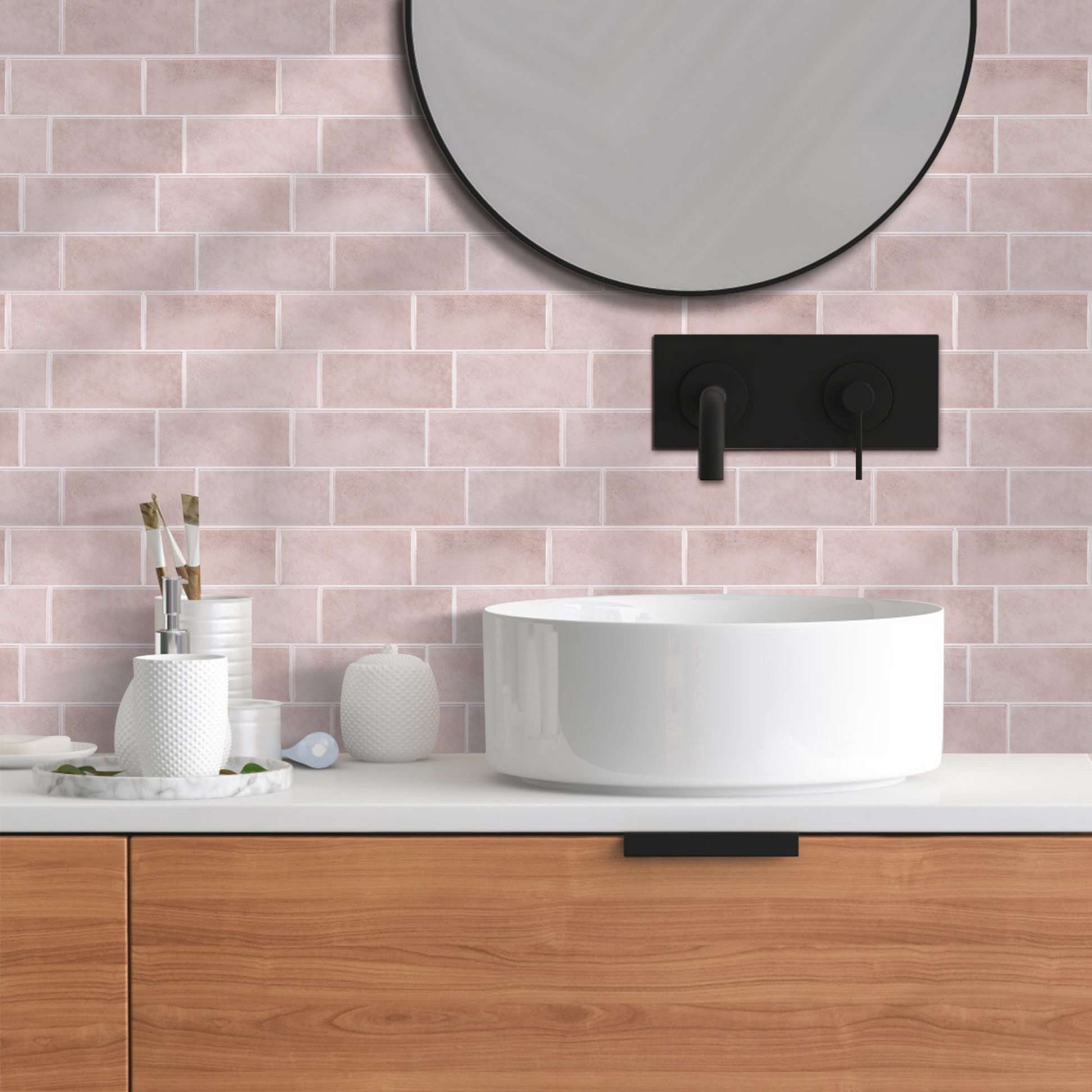 Klebefliesen – Soft Bali - 29,4 x 21,2 cm - 5er-Set - Bild 4
