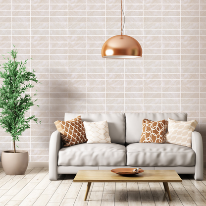 Klebefliesen – Cairo Beige - 30,5 x 30,5 cm - 5er-Set - Bild 5
