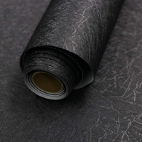 Muster Selbstklebende Tapete Black Frost