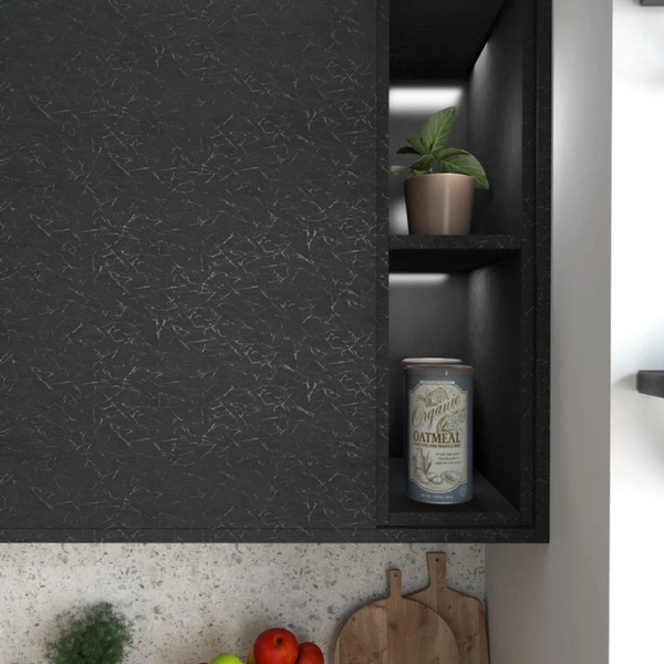 Selbstklebende Tapete - Black Frost - 60 cm x 10 m - Bild 2