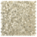 Selbstklebende Fliesen - Hexagon Mini Gold - 30,8 x 29,8 cm