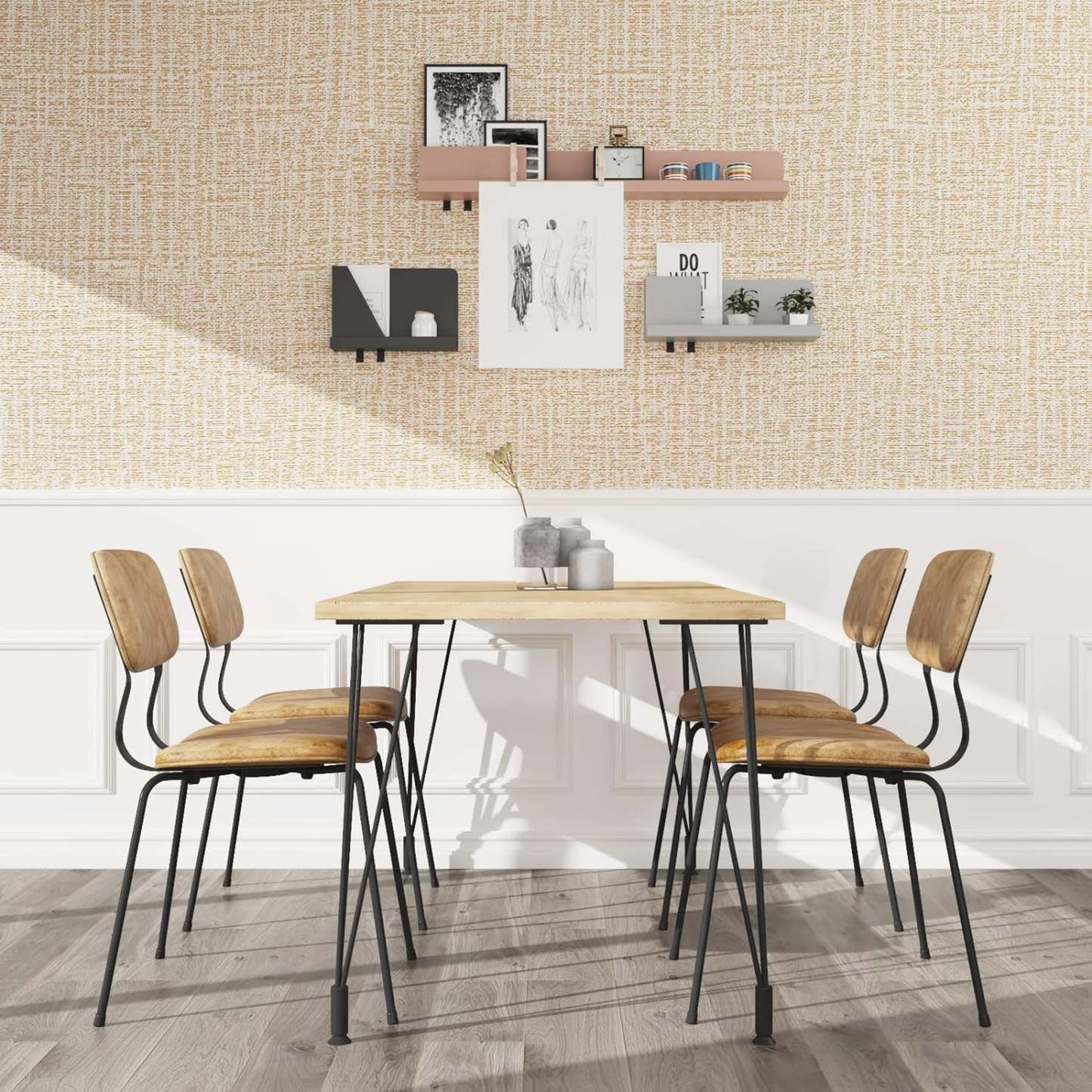 Selbstklebende Tapete - Linnen Beige - 60 cm x 10 m
