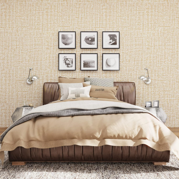 Selbstklebende Tapete - Linnen Beige - 60 cm x 10 m