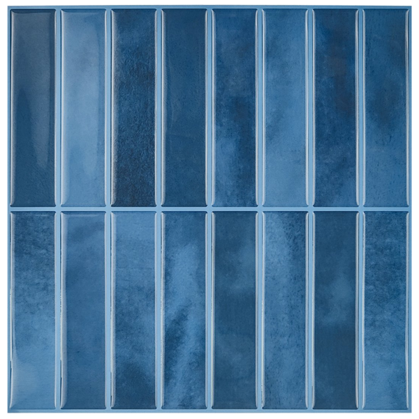 Klebefliesen-Muster - Deep Blue