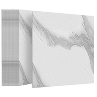 Selbstklebende Bodenfliesen - Intense Calacatta White - 30,5 x 30,5 cm