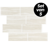 Klebefliesen – Casablanca Beige - 29,4 x 21,2 cm - 5er-Set