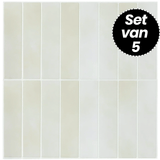 Klebefliesen – Santorini Beige - 30,5 x 30,5 cm - 5er-Set