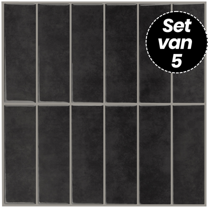Klebefliesen – Seattle Smoke - 30,5 x 30,5 cm - 5er-Set