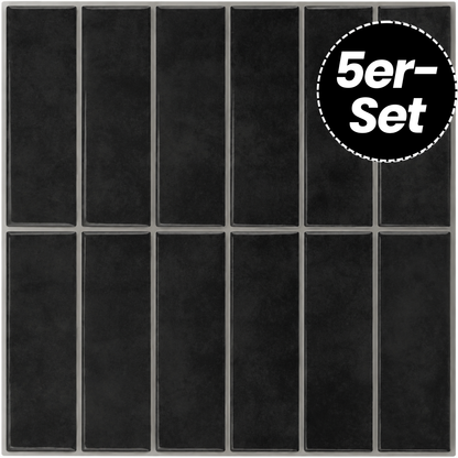Klebefliesen – Seattle Smoke - 30,5 x 30,5 cm - 5er-Set