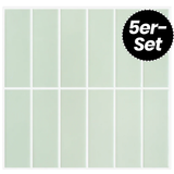 Klebefliesen – Tulum Green - 30,5 x 30,5 cm - 5er-Set