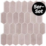 Klebefliesen – Marrakesh Blush - 30,5 x 30,5 cm - 5er-Set