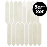 Klebefliesen – Soft Ivory - 29 x 22,8 cm - 5er-Set