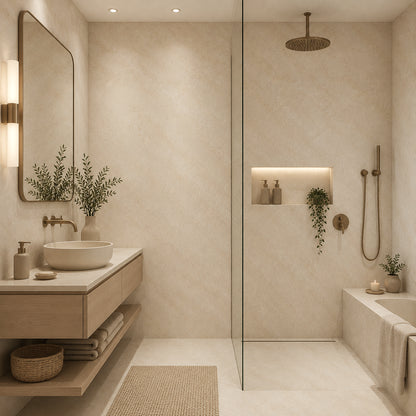 Selbstklebende Tapete - Oxide Beige - 60 cm x 10 m - Matt