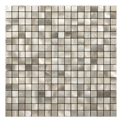 Selbstklebende Fliesen - Squares Gold - 26,5 x 26,5 cm