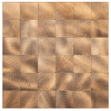 Selbstklebende Fliesen - Brushed Bronze -  30,5 x 30,5 cm